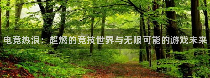 奇亿娱乐平台：电竞热浪：超燃的竞技世界与无限可能的游戏未来