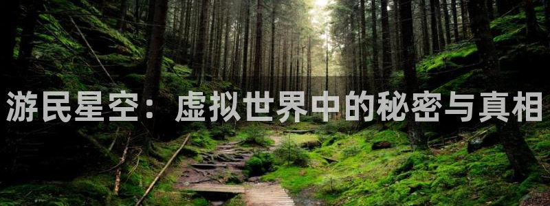 奇亿娱乐代理登陆：游民星空：虚拟世界中的秘密与真相